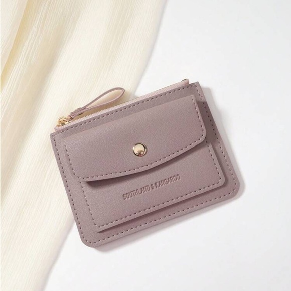 ⚠️Clearance Lilac Purple Flip Cover And Zipper Wallet / Cardholder - Picture 3 of 5